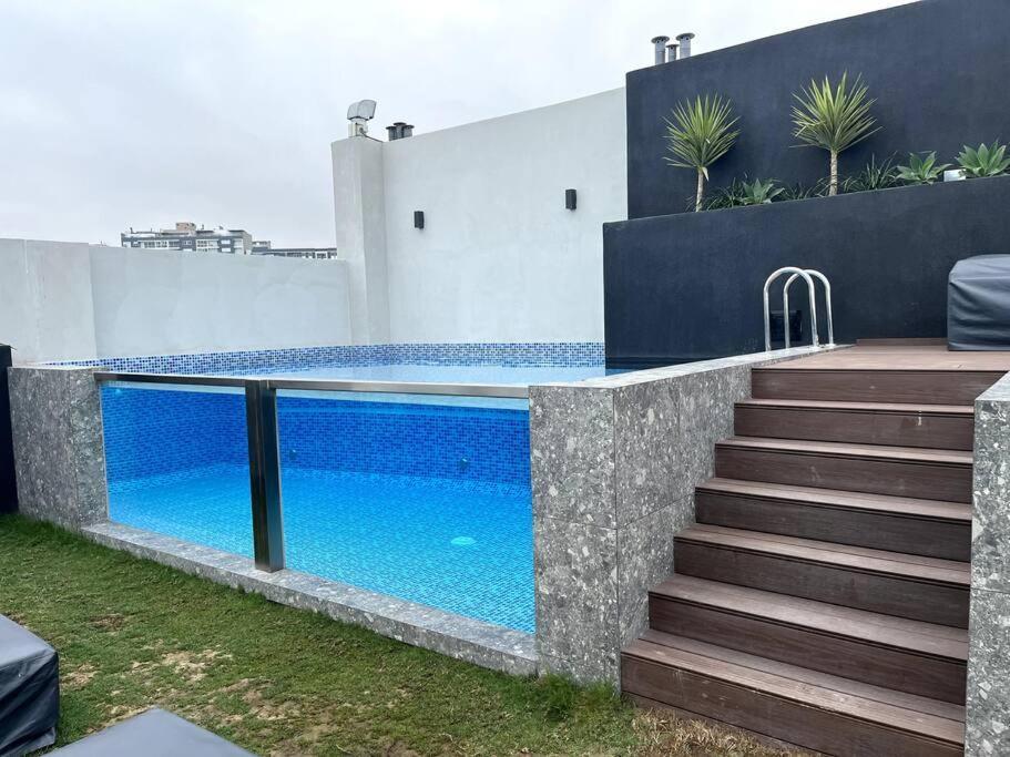 Luxury Apartment In Miraflores With Rooftop Pool Лима Экстерьер фото