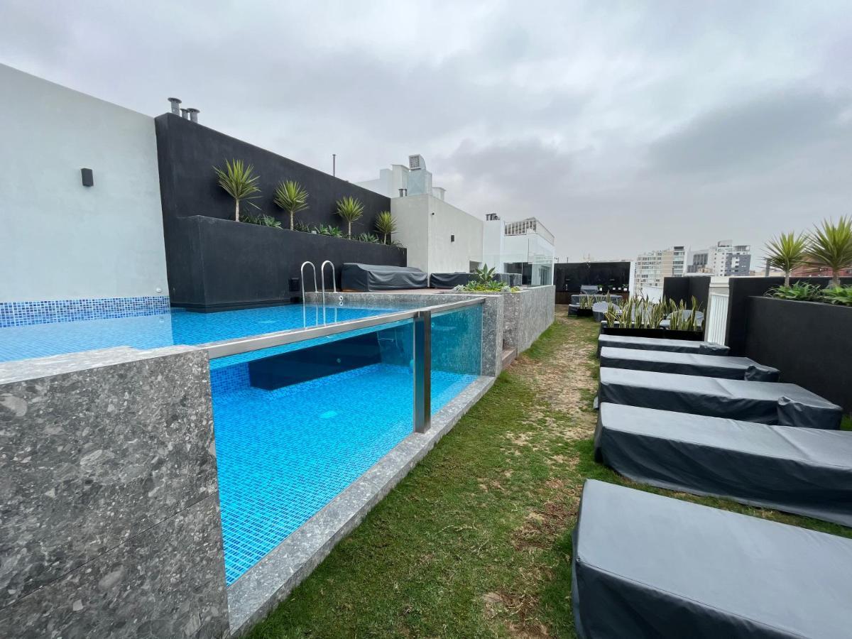 Luxury Apartment In Miraflores With Rooftop Pool Лима Экстерьер фото