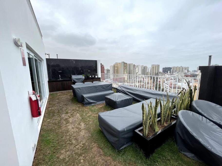Luxury Apartment In Miraflores With Rooftop Pool Лима Экстерьер фото